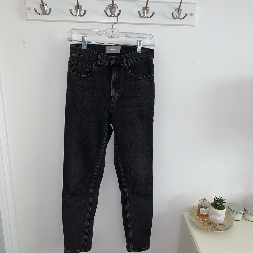Everlane high rise skinny jeans